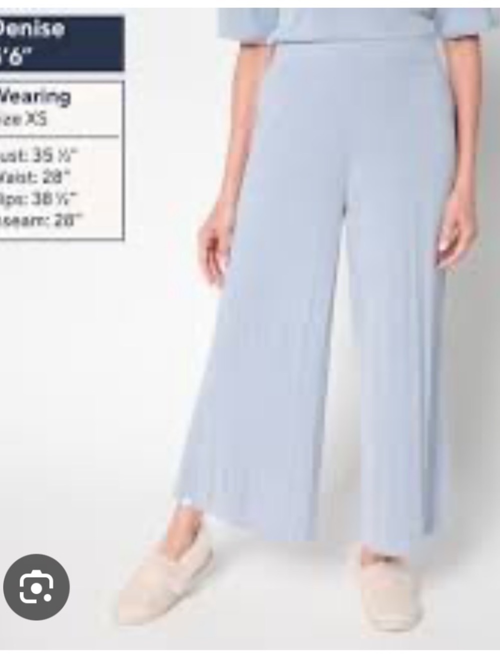 Barefoot Dreams Light Blue CozyChic Wide-Leg Palazzo Pants